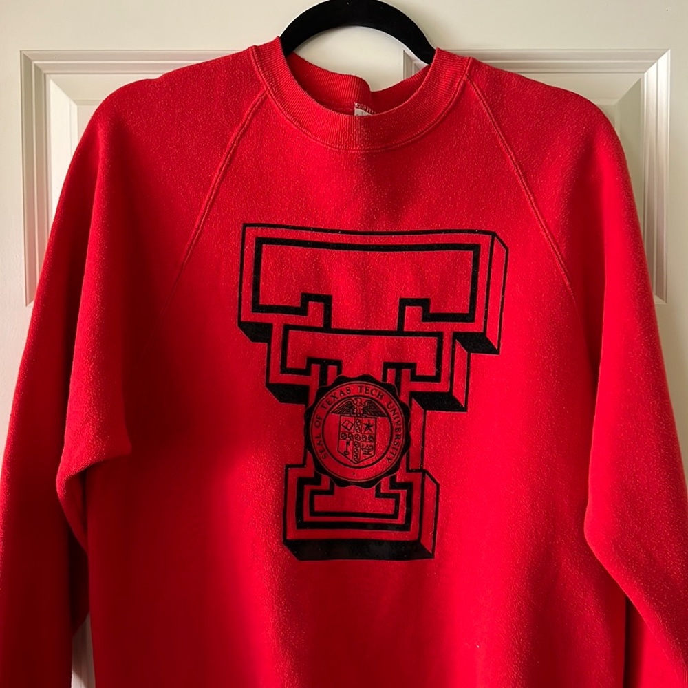 Vintage Texas Tech University Sweatshirt